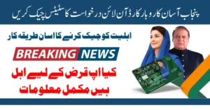 AKC Punjab Asaan Karobar Card Online Application Status Check