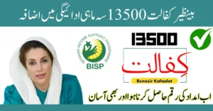 Benazir Kafaalat 13500 Quarterly Payment Increased Register Now to Get