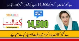 Benazir Kafaalat Installment 2026 – Fresh Schedule for the Rs.14,500 Disbursement