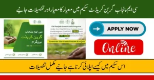 CM Punjab Green Credit Scheme 2026 – Apply Online, Criteria & Details
