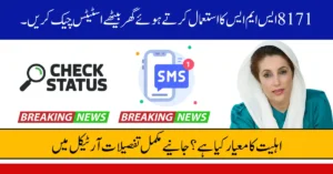 8171 Status Check Without Internet Using SMS