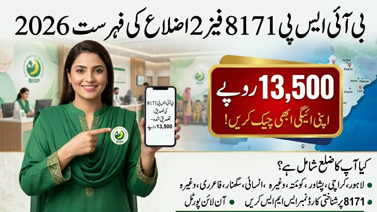 BISP 8171 Phase 2 District List